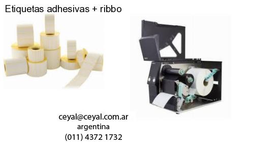 Etiquetas adhesivas   ribbo