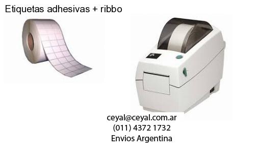 Etiquetas adhesivas   ribbo
