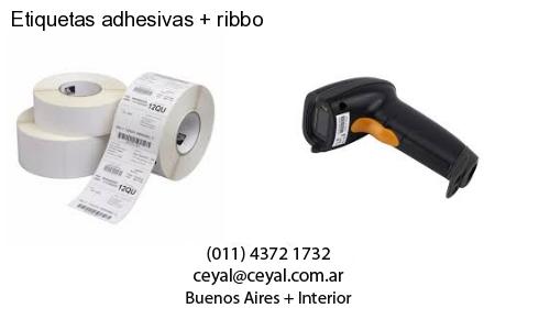 Etiquetas adhesivas   ribbo