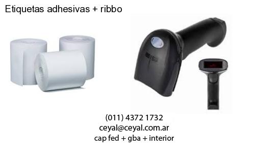 Etiquetas adhesivas   ribbo