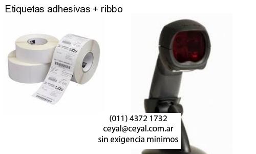 Etiquetas adhesivas   ribbo
