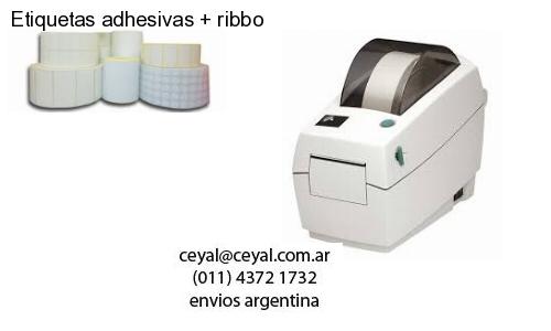 Etiquetas adhesivas ribbo