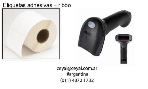 Etiquetas adhesivas   ribbo