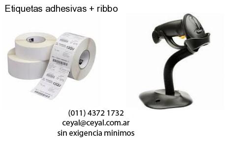 Etiquetas adhesivas   ribbo