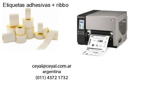 Etiquetas adhesivas   ribbo