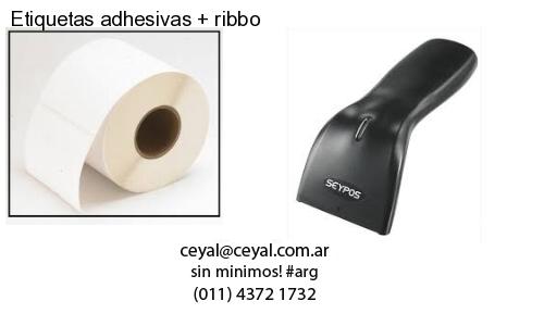 Etiquetas adhesivas   ribbo