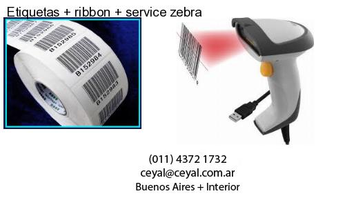 Etiquetas   ribbon   service zebra