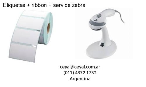 Etiquetas   ribbon   service zebra