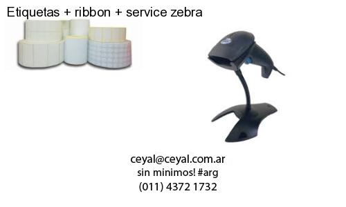 Etiquetas   ribbon   service zebra