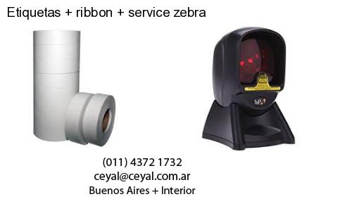 Etiquetas   ribbon   service zebra