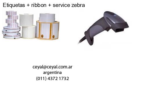 Etiquetas   ribbon   service zebra