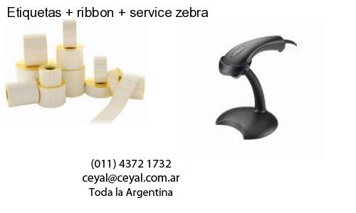 Etiquetas   ribbon   service zebra