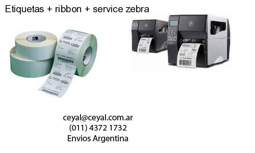 Etiquetas   ribbon   service zebra