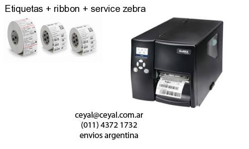 Etiquetas   ribbon   service zebra