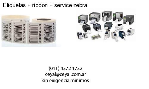 Etiquetas   ribbon   service zebra