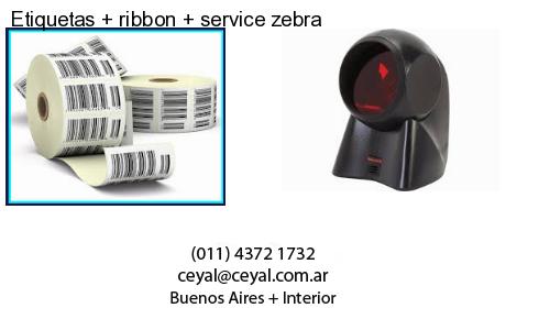 Etiquetas   ribbon   service zebra