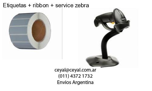 Etiquetas   ribbon   service zebra