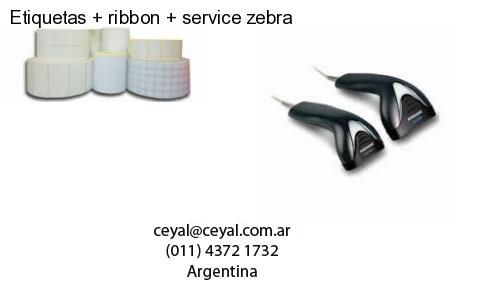 Etiquetas   ribbon   service zebra
