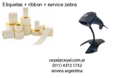 Etiquetas   ribbon   service zebra