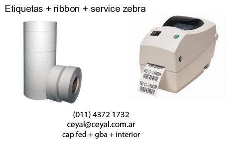 Etiquetas   ribbon   service zebra