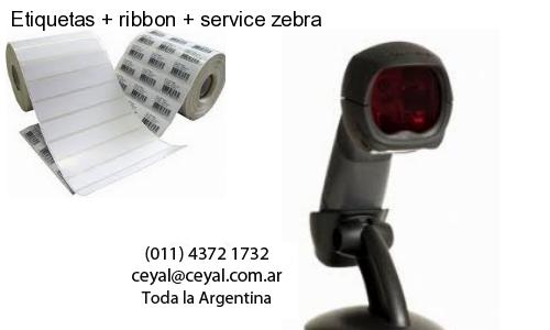 Etiquetas   ribbon   service zebra