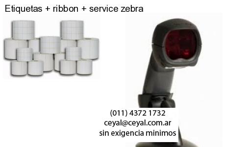 Etiquetas   ribbon   service zebra