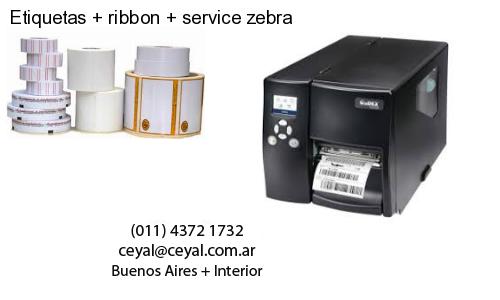 Etiquetas   ribbon   service zebra