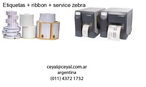Etiquetas   ribbon   service zebra