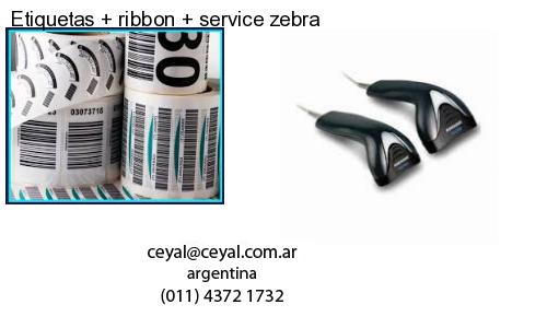Etiquetas   ribbon   service zebra