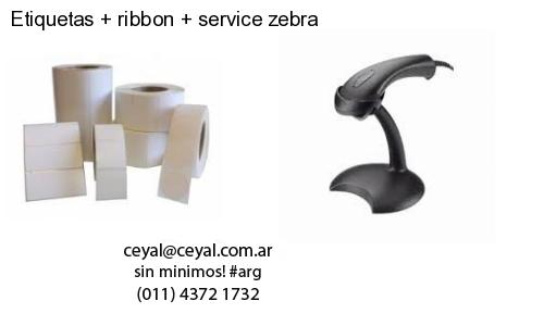 Etiquetas   ribbon   service zebra