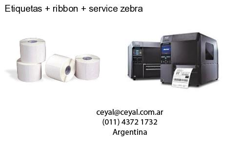 Etiquetas   ribbon   service zebra