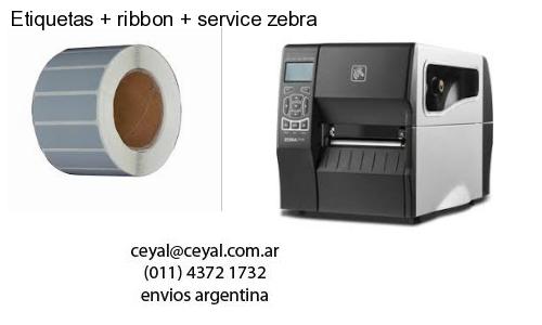 Etiquetas   ribbon   service zebra
