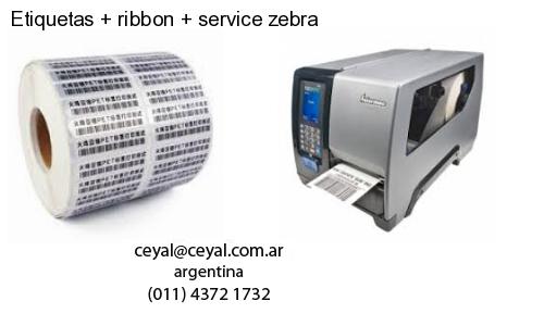 Etiquetas   ribbon   service zebra