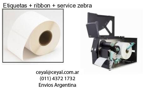Etiquetas   ribbon   service zebra