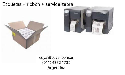 Etiquetas   ribbon   service zebra