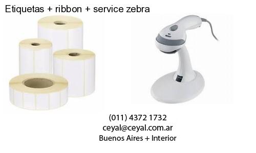 Etiquetas   ribbon   service zebra