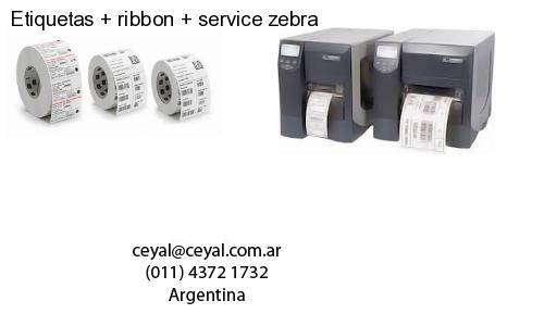 Etiquetas   ribbon   service zebra