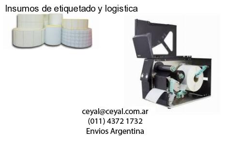 Insumos de etiquetado y logistica