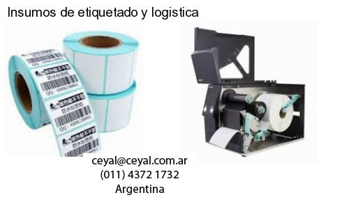 Insumos de etiquetado y logistica