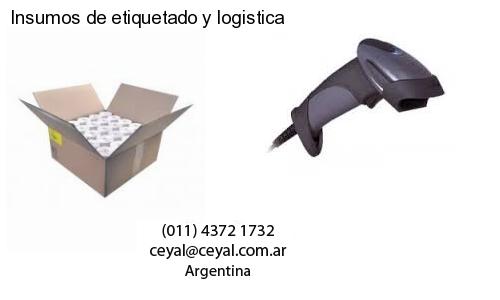 Insumos de etiquetado y logistica
