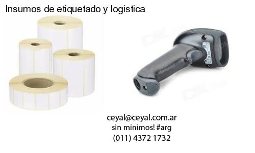 Insumos de etiquetado y logistica