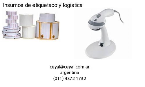 Insumos de etiquetado y logistica