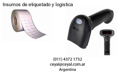 Insumos de etiquetado y logistica