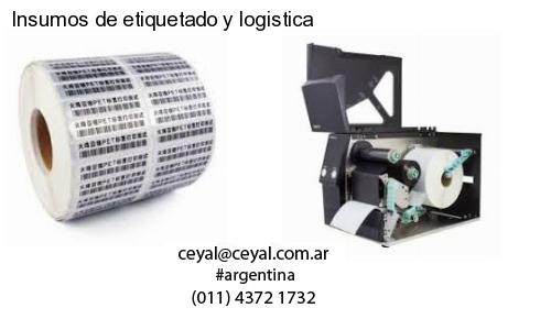 Insumos de etiquetado y logistica