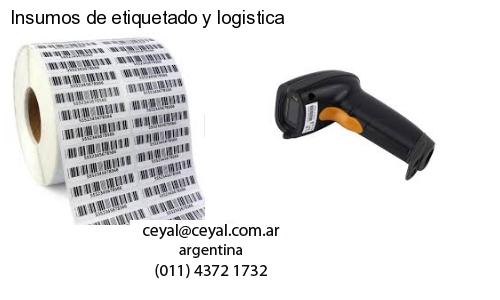 Insumos de etiquetado y logistica