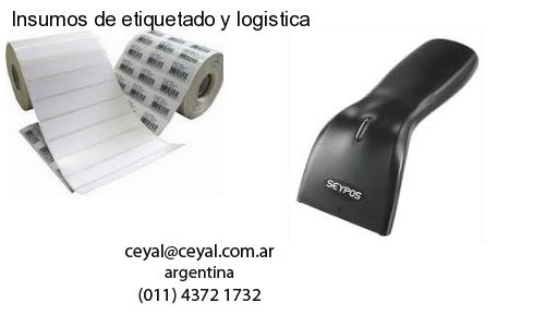 Insumos de etiquetado y logistica
