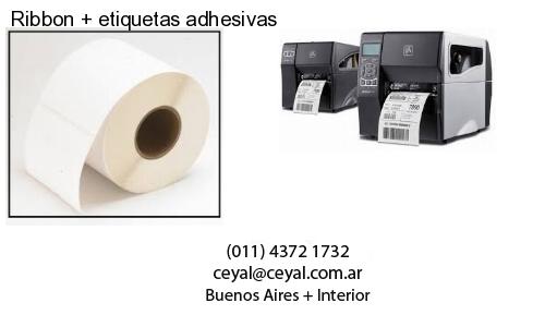 Ribbon   etiquetas adhesivas