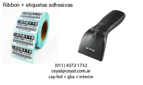Ribbon   etiquetas adhesivas