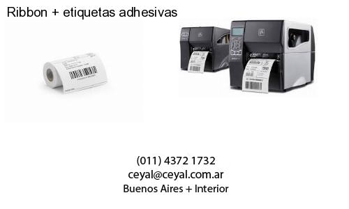 Ribbon   etiquetas adhesivas