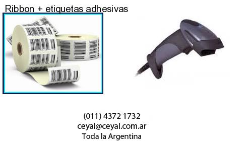 Ribbon   etiquetas adhesivas